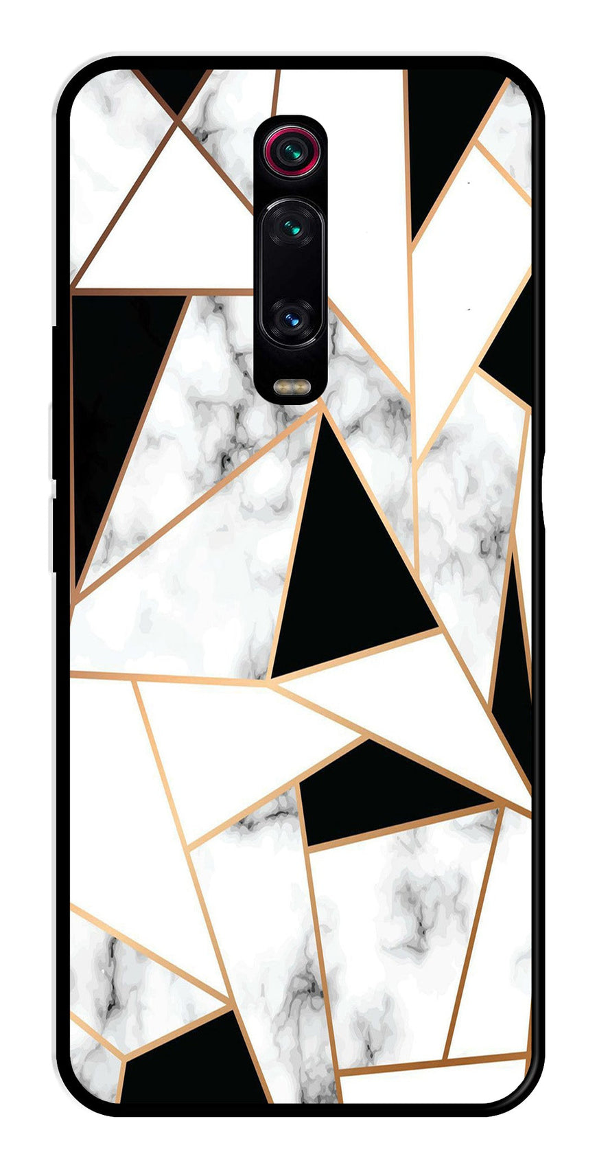 Marble Design2 Metal Mobile Case for Xiaomi Redmi K50i    (Design No -08)