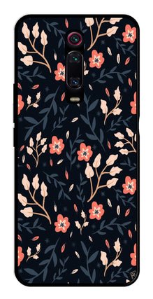 Floral Pattern Metal Mobile Case for Xiaomi Redmi K20