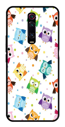 Owls Pattern Metal Mobile Case for Xiaomi Redmi K20