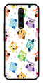 Owls Pattern Metal Mobile Case for Xiaomi Redmi K20 Pro    (Design No -20)