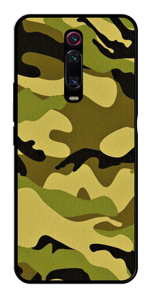 Army Pattern Metal Mobile Case for Xiaomi Redmi K50i