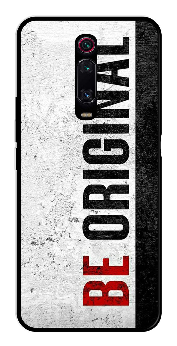 Be Original Metal Mobile Case for Xiaomi Redmi K20    (Design No -38)