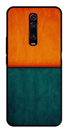 Orange Green Pattern Metal Mobile Case for Xiaomi Redmi K20 Pro
