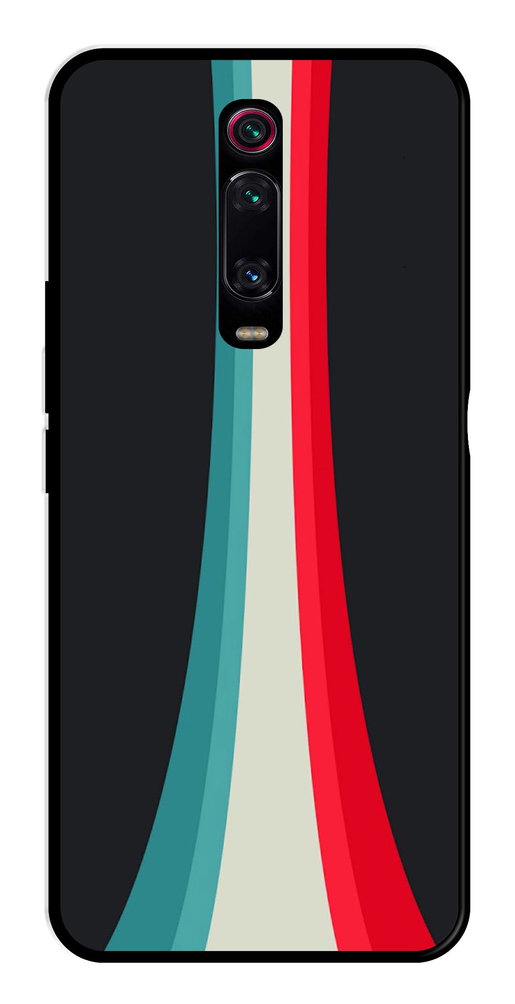 Modern Art Colorful Metal Mobile Case for Xiaomi Redmi K20    (Design No -48)