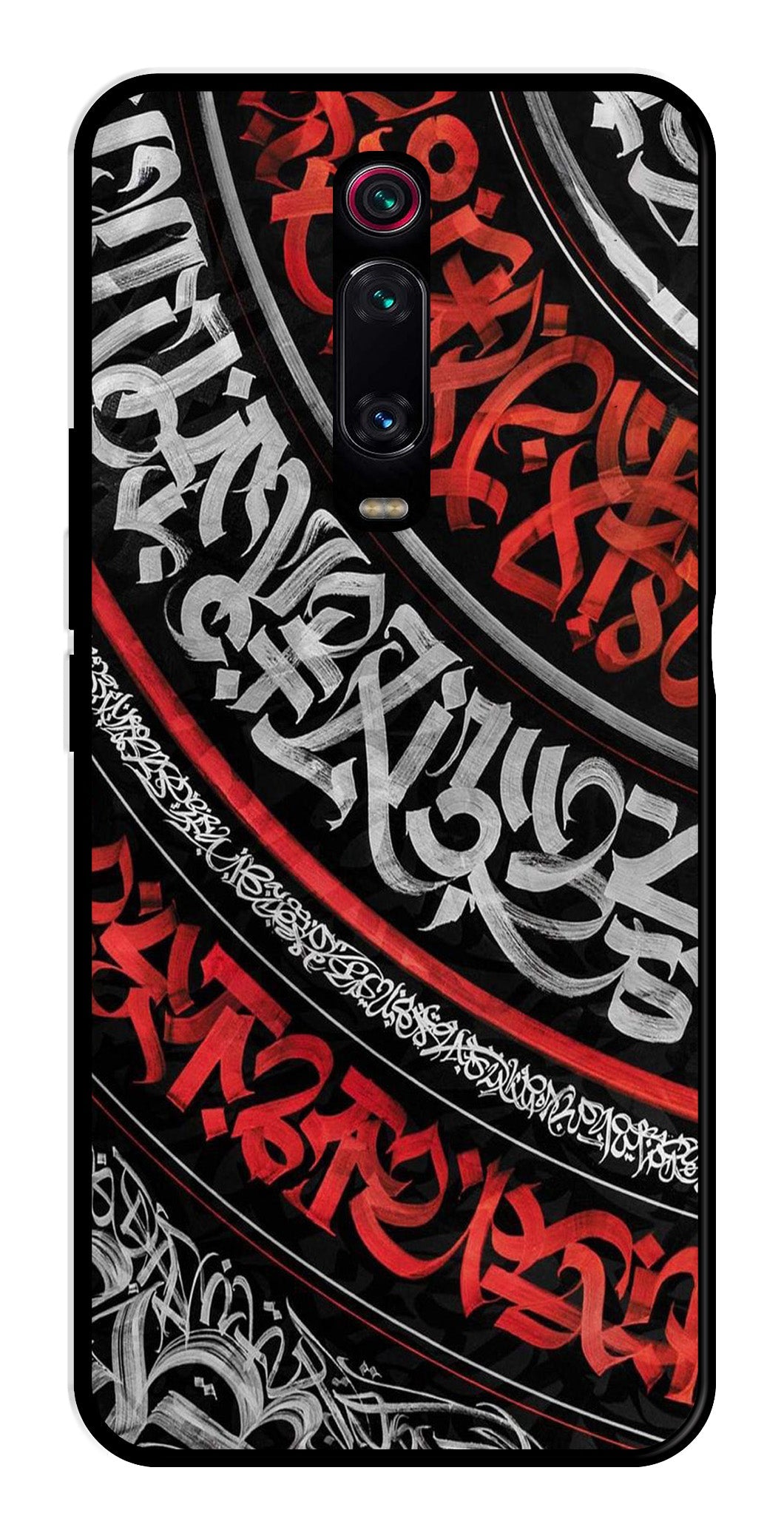 Qalander Art Metal Mobile Case for Xiaomi Redmi K20    (Design No -49)