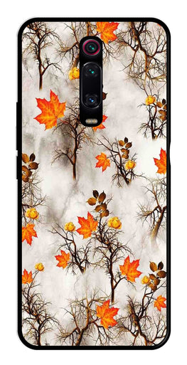 Autumn leaves Metal Mobile Case for Xiaomi Redmi K20    (Design No -55)
