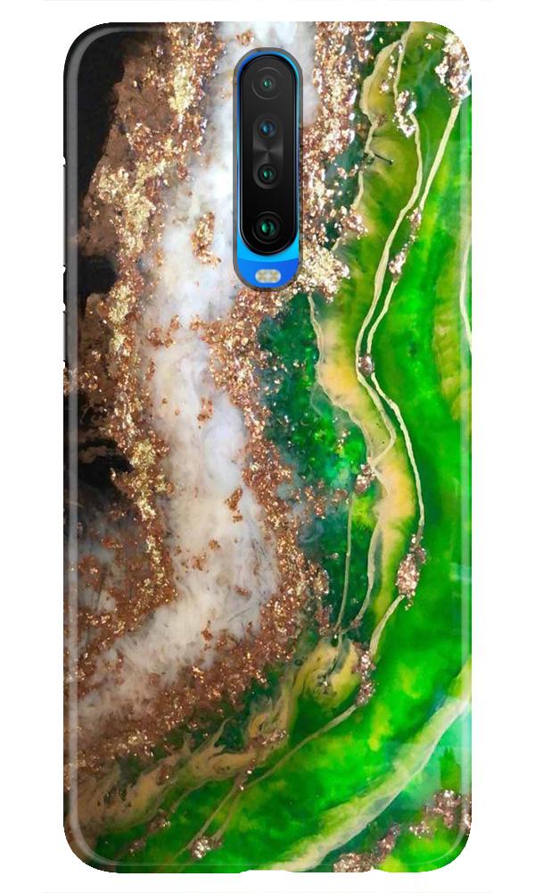 Marble Texture Mobile Back Case for Redmi K30  (Design - 307)