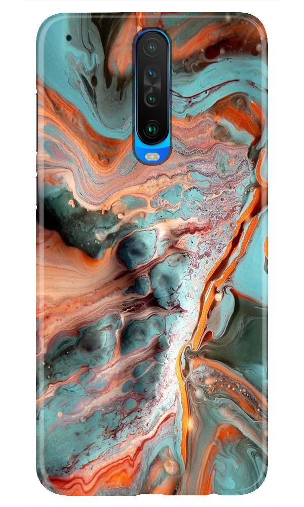 Marble Texture Mobile Back Case for Redmi K30  (Design - 309)