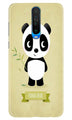 Panda Bear Mobile Back Case for Redmi K30  (Design - 317)