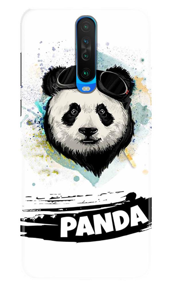 Panda Mobile Back Case for Redmi K30  (Design - 319)