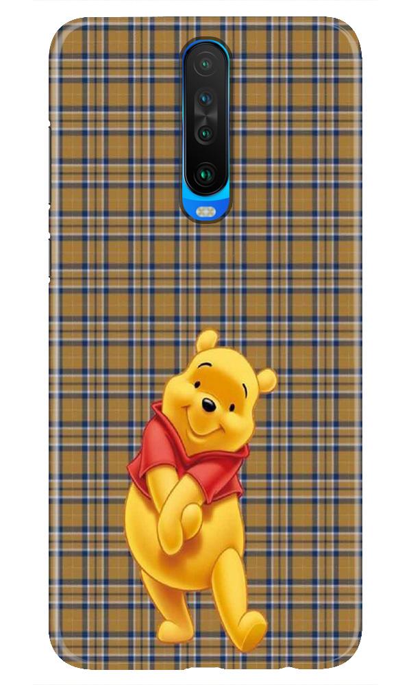 Pooh Mobile Back Case for Redmi K30  (Design - 321)
