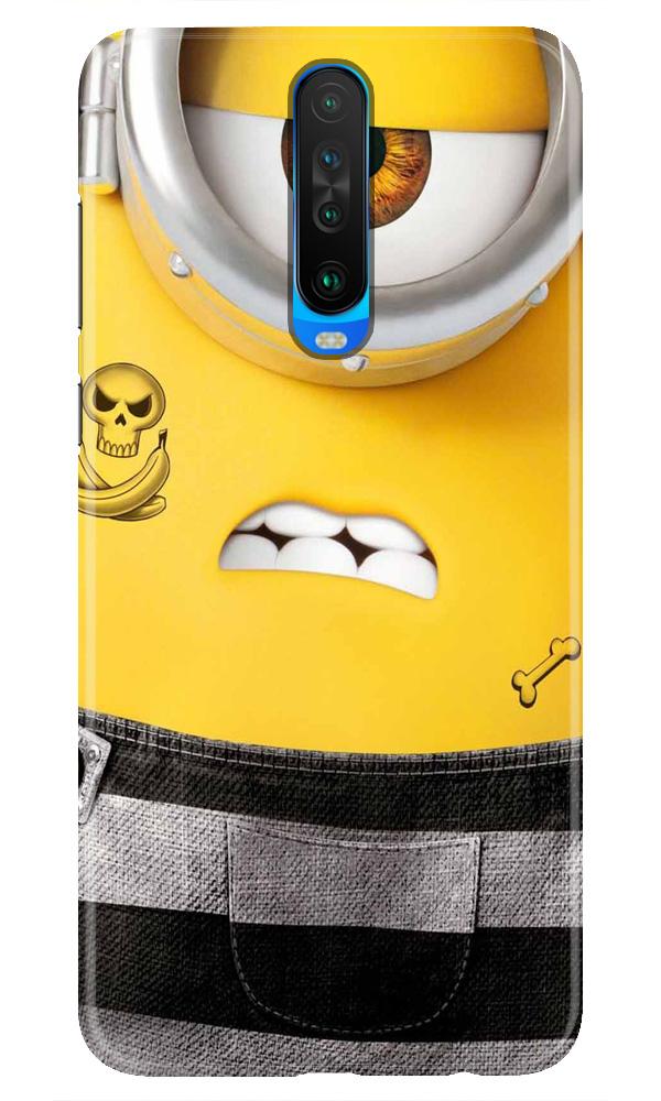Minion Mobile Back Case for Redmi K30  (Design - 324)
