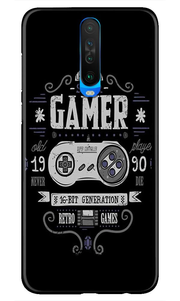 Gamer Mobile Back Case for Redmi K30  (Design - 330)