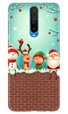 Santa Claus Mobile Back Case for Redmi K30  (Design - 334)