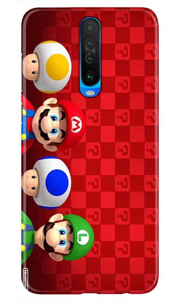 Mario Mobile Back Case for Redmi K30  (Design - 337)