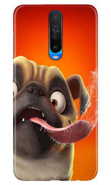 Dog Mobile Back Case for Redmi K30  (Design - 343)