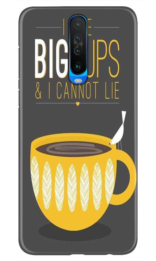 Big Cups Coffee Mobile Back Case for Redmi K30  (Design - 352)