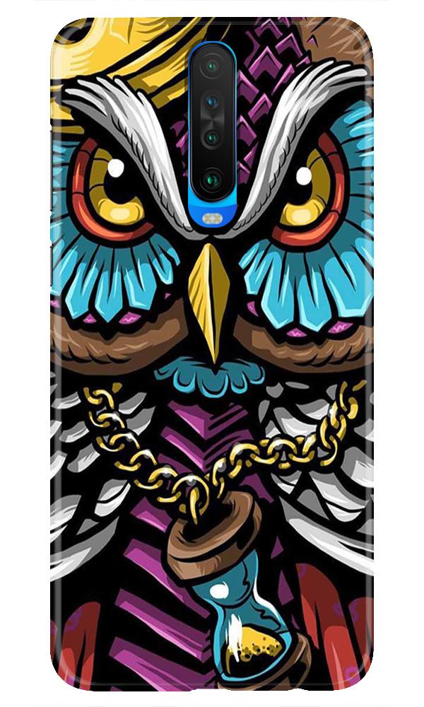 Owl Mobile Back Case for Redmi K30  (Design - 359)