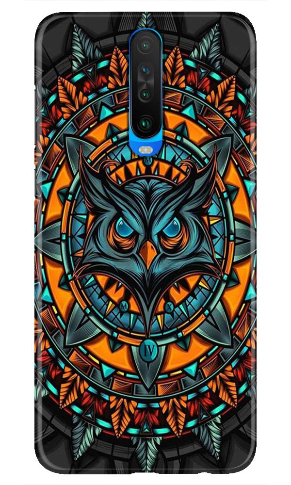 Owl Mobile Back Case for Redmi K30  (Design - 360)