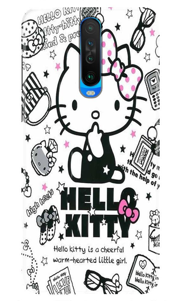 Hello Kitty Mobile Back Case for Redmi K30  (Design - 361)