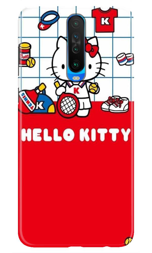 Hello Kitty Mobile Back Case for Redmi K30  (Design - 363)