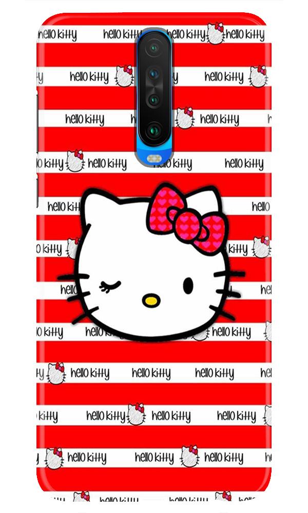Hello Kitty Mobile Back Case for Redmi K30  (Design - 364)