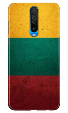 Color Pattern Mobile Back Case for Redmi K30  (Design - 374)