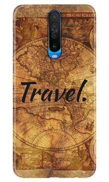 Travel Mobile Back Case for Redmi K30  (Design - 375)