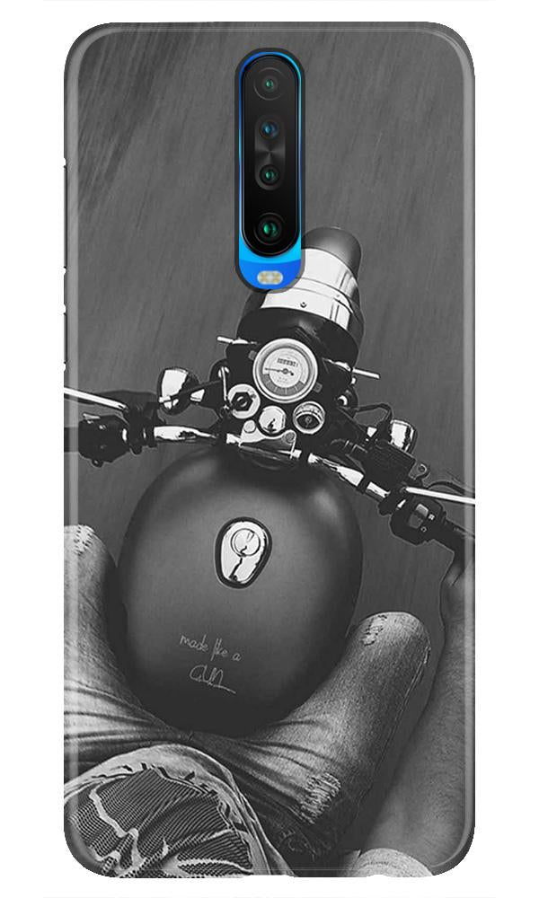 Royal Enfield Mobile Back Case for Redmi K30  (Design - 382)