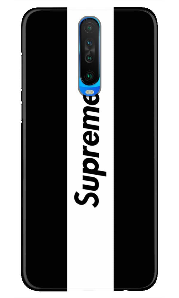 Supreme Mobile Back Case for Redmi K30  (Design - 388)