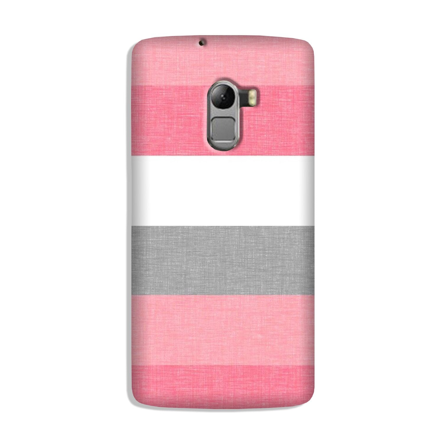 Pink white pattern Case for Lenovo K4 Note