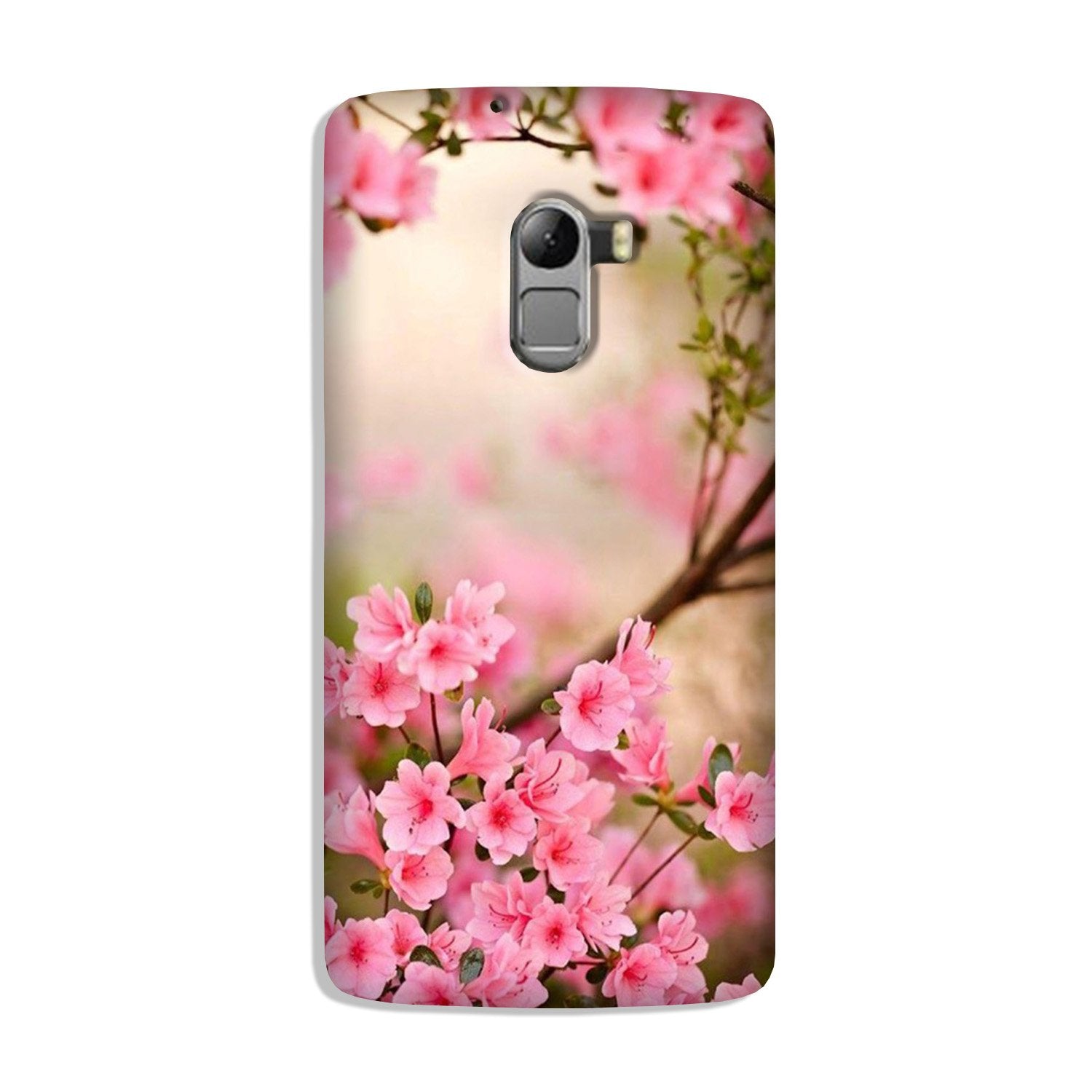 Pink flowers Case for Lenovo K4 Note