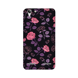 Rose Black Background Case for Lenovo K5 / K5 Plus
