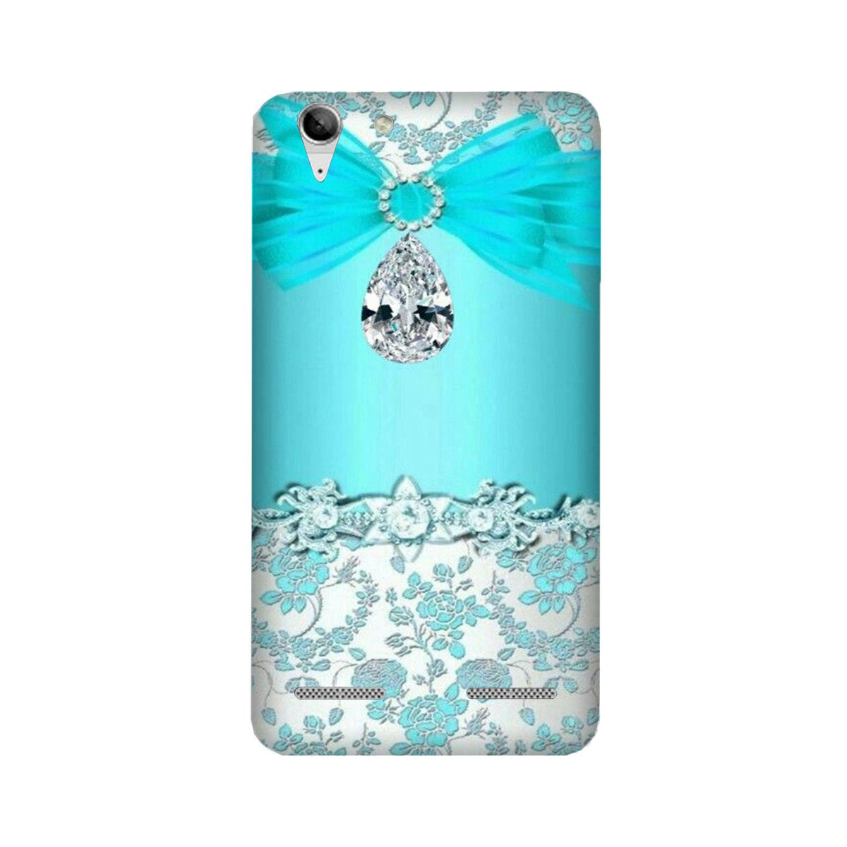 Shinny Blue Background Case for Lenovo K5 / K5 Plus