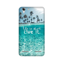 Life is short live it Case for Lenovo K5 / K5 Plus