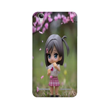 Cute Girl Mobile Back Case for Lenovo K5 / K5 Plus (Design - 92)
