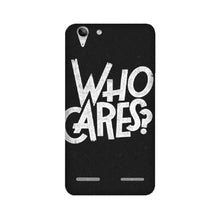 Who Cares Mobile Back Case for Lenovo K5 / K5 Plus (Design - 94)