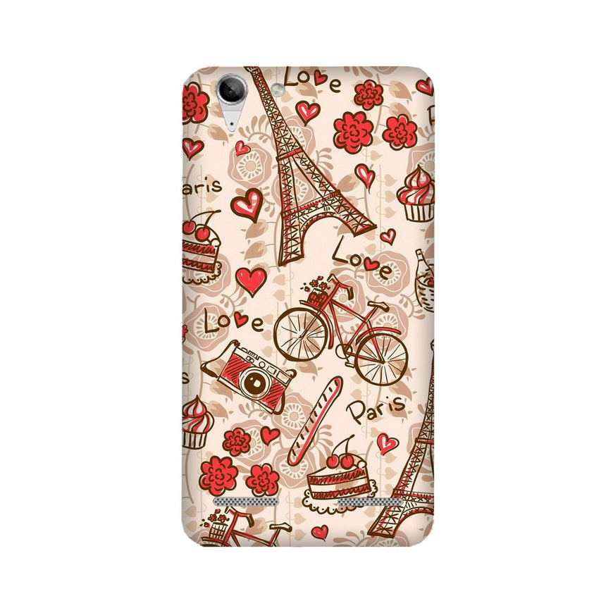 Love Paris Case for Lenovo K5 / K5 Plus  (Design - 103)