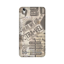 Travel Mobile Back Case for Lenovo K5 / K5 Plus  (Design - 104)