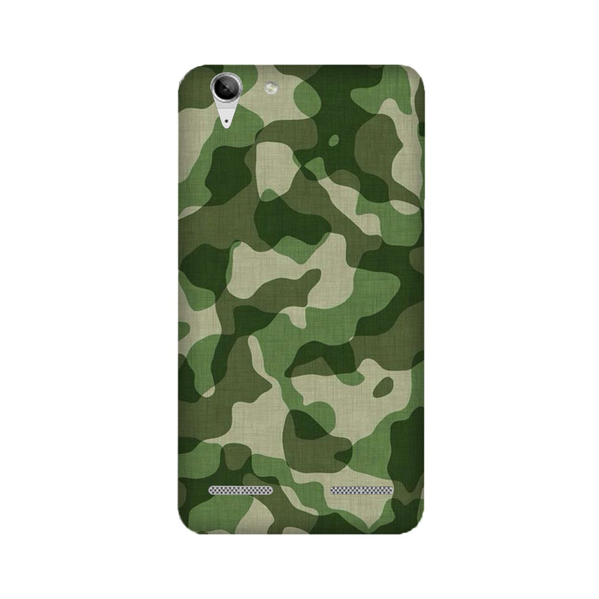 Army Camouflage Case for Lenovo K5 / K5 Plus  (Design - 106)