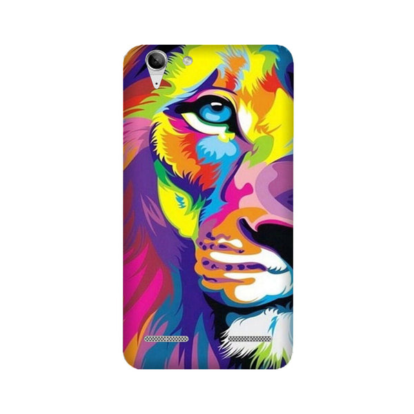 Colorful Lion Case for Lenovo K5 / K5 Plus  (Design - 110)