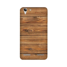 Wooden Look Mobile Back Case for Lenovo K5 / K5 Plus  (Design - 113)