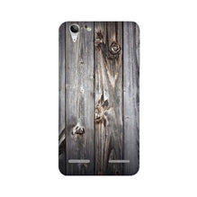 Wooden Look Mobile Back Case for Lenovo K5 / K5 Plus  (Design - 114)