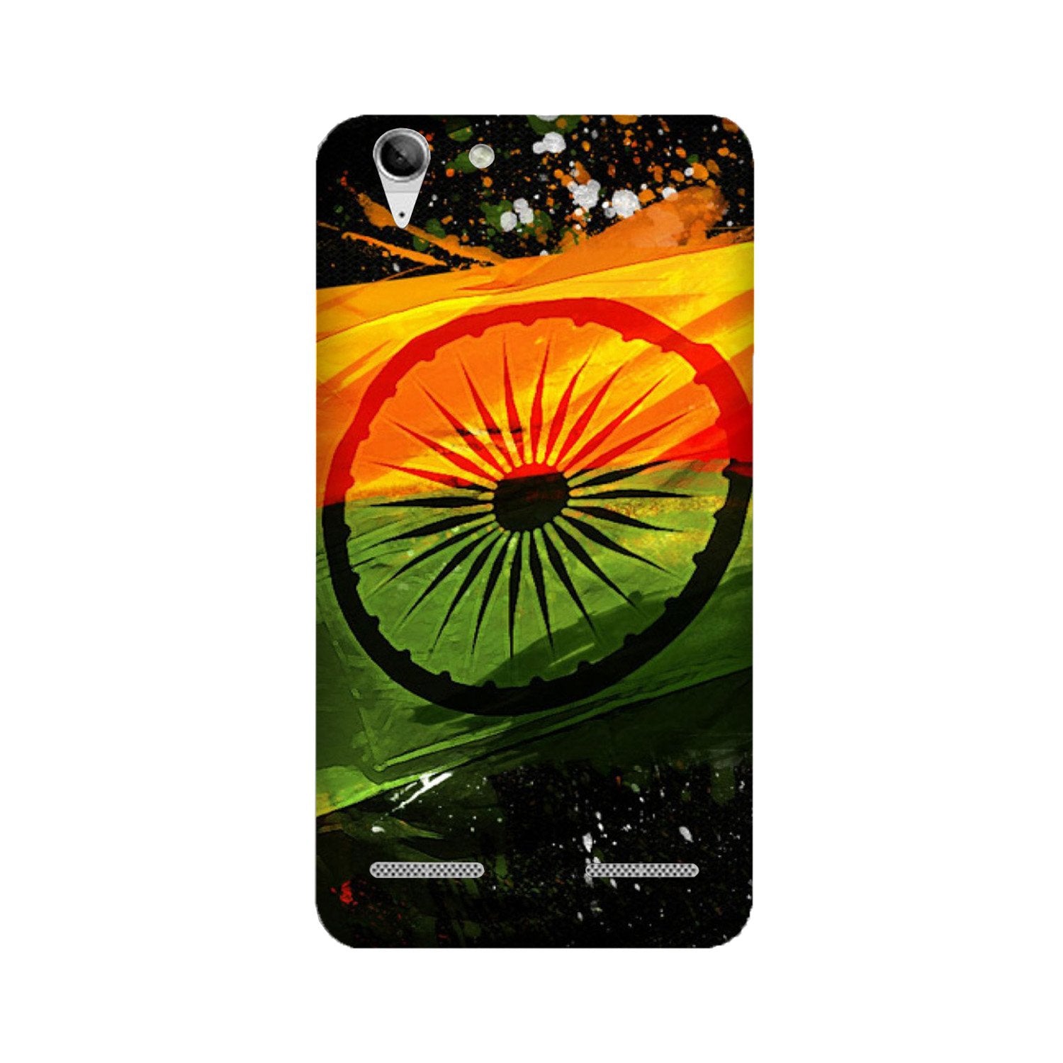 Indian Flag Case for Lenovo K5 / K5 Plus(Design - 137)