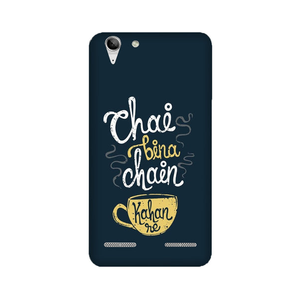 Chai Bina Chain Kahan Case for Lenovo K5 / K5 Plus  (Design - 144)
