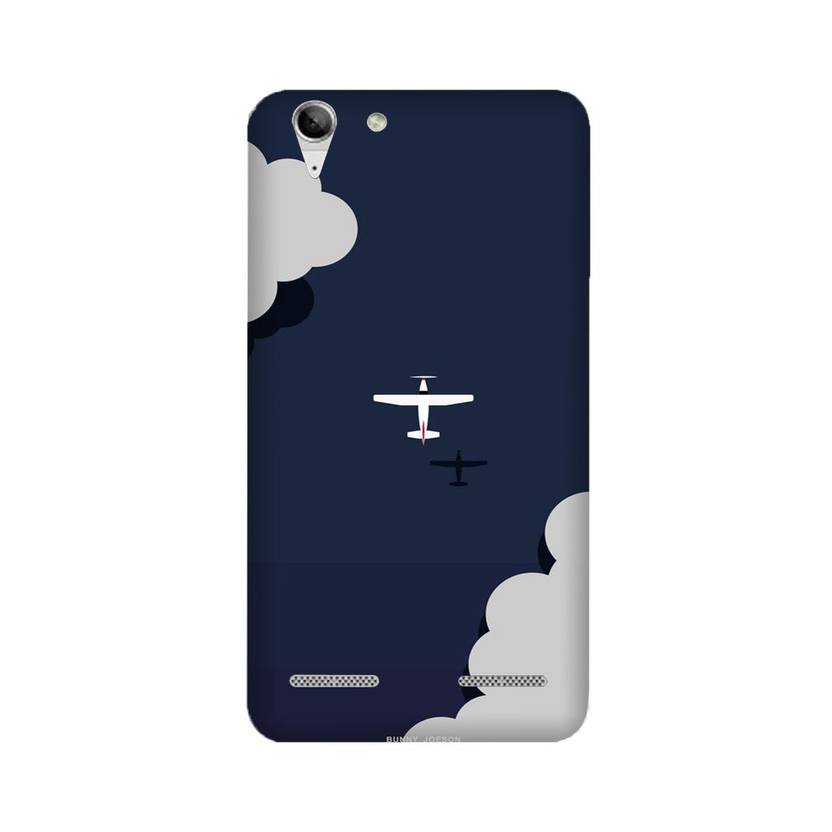 Clouds Plane Case for Lenovo K5 / K5 Plus (Design - 196)