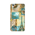 Travel Eiffel Tower Case for Lenovo K5 / K5 Plus (Design No. 206)