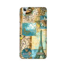 Travel Eiffel Tower Mobile Back Case for Lenovo K5 / K5 Plus (Design - 206)