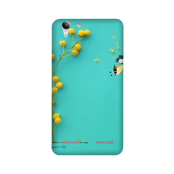 Flowers Girl Case for Lenovo K5 / K5 Plus (Design No. 216)
