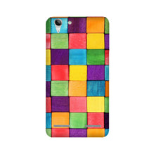 Colorful Square Mobile Back Case for Lenovo K5 / K5 Plus (Design - 218)